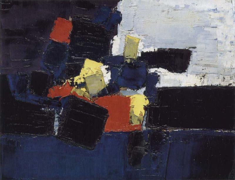 Nicolas de Stael Footballer oil painting image